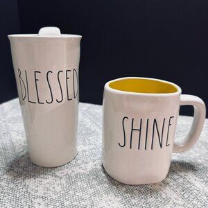 Rae Dunn Travel Mug & Mug